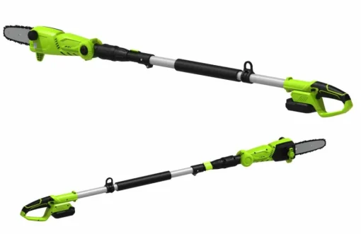 Batteridriven stångsåg 235cm | inkl batteri & laddare  | 18V/20V grön Best
