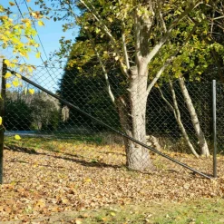 Villastängsel 100cm högt | 100 meter | Komplett paket Svart Discount